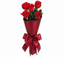 Букет 5 Красных роз Эдлесс Лав в Мисайлово