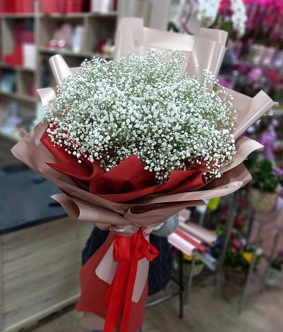 Букет цветов из: Гипсофила в Мисайлово
