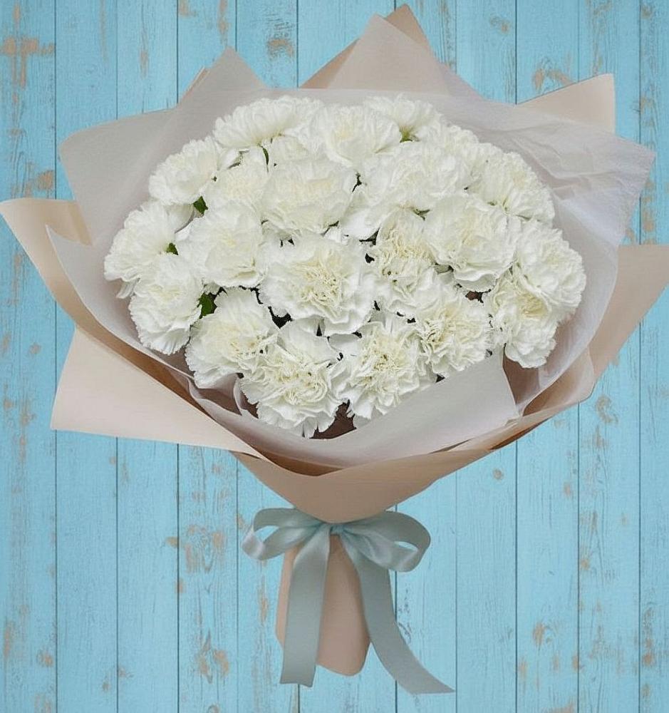 Букет цветов из: Гвоздики в Мисайлово