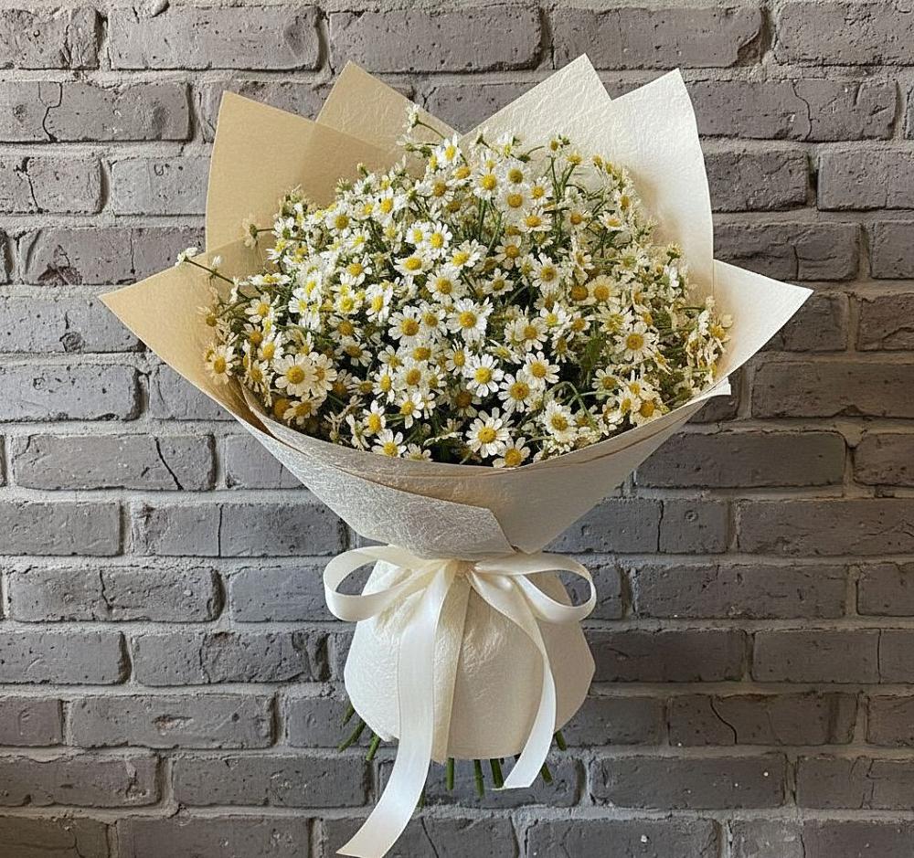 Букет цветов из: Ромашки в Мисайлово