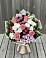 Букет цветов из: Альстромерии, Гвоздики, Розы и Хризантемы в Мисайлово