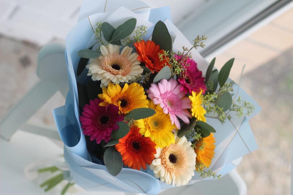 Букет цветов из: Герберы в Мисайлово