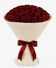 Букет 101 Бордовая роза Блэк Бакарра в Мисайлово