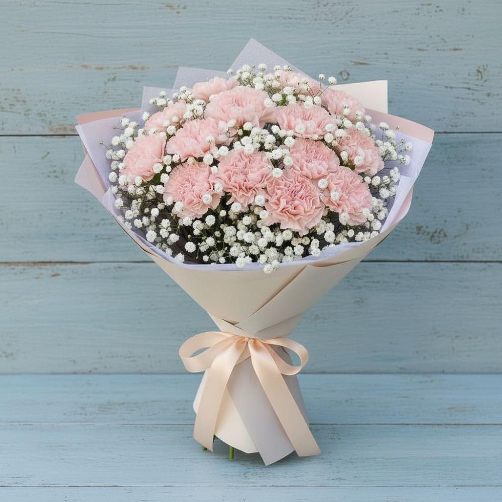 Букет цветов из: Гвоздики в Мисайлово