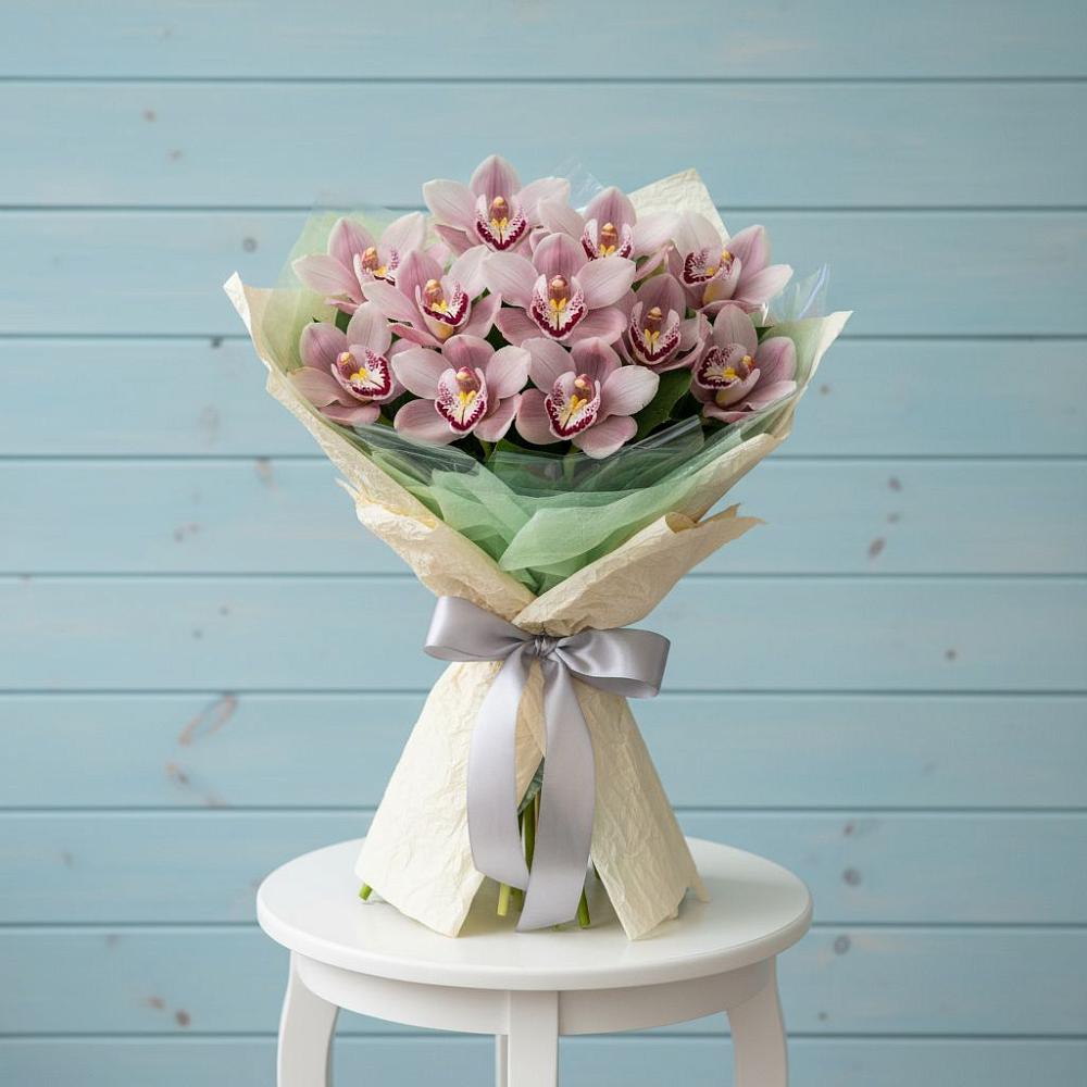 Букет цветов из: Орхидеи и Розы в Мисайлово