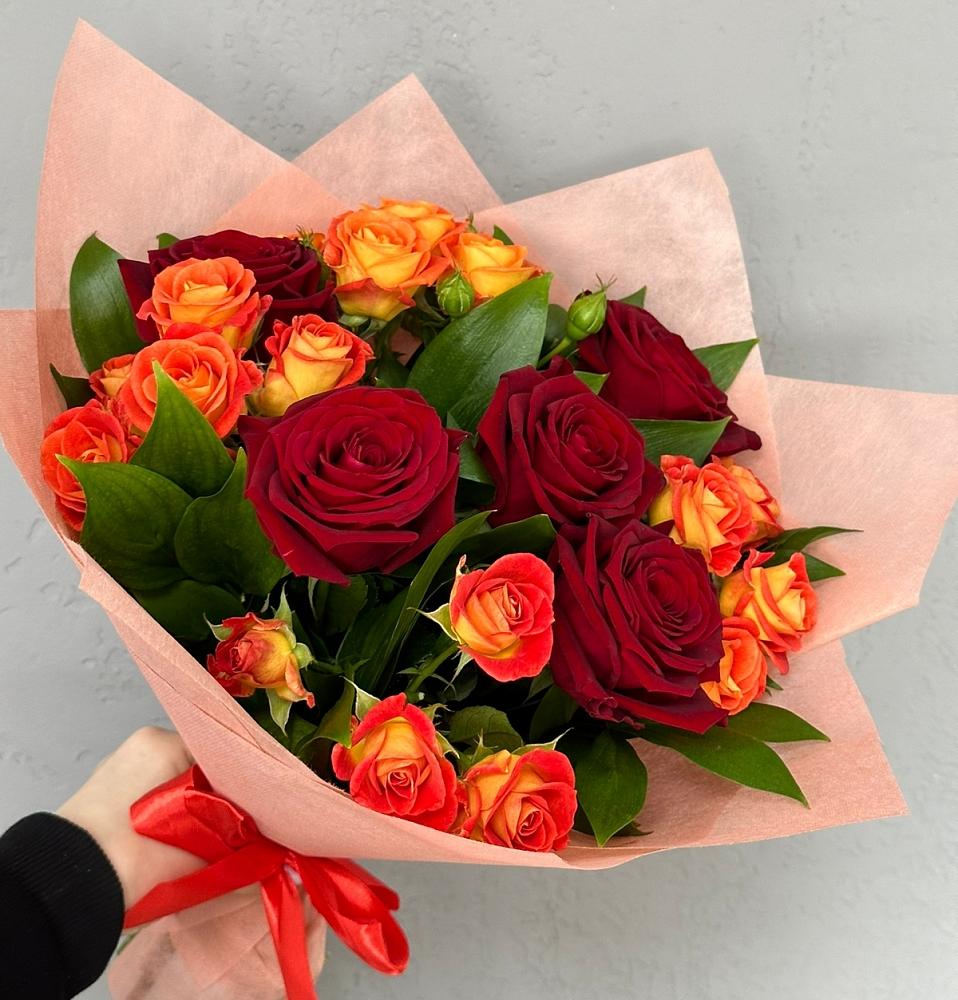 Букет Любовь и восторг в Мисайлово