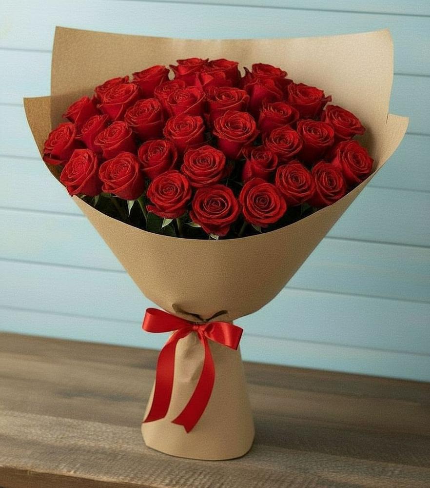 Букет Красные розы Милано в Мисайлово