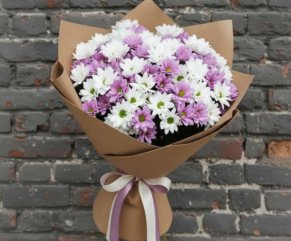 Букет цветов из: Хризантемы в Мисайлово