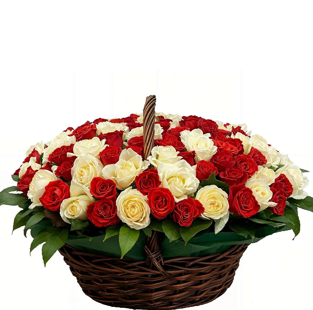 Премиум букет из: Розы в Мисайлово