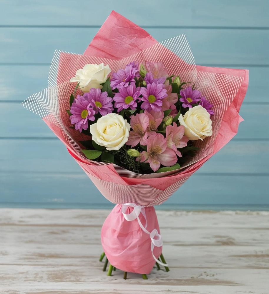 Букет цветов из: Герберы в Мисайлово