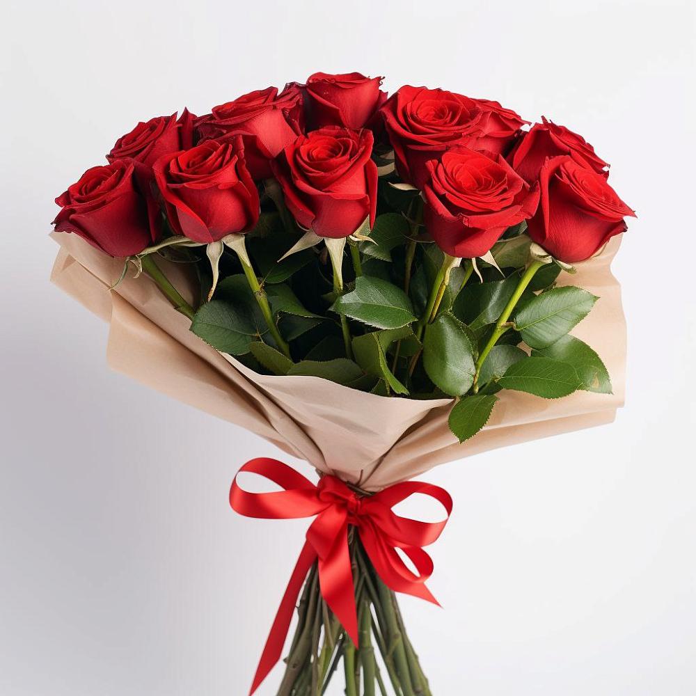 Букет 11 Красных роз Эдлесс Лав в Мисайлово